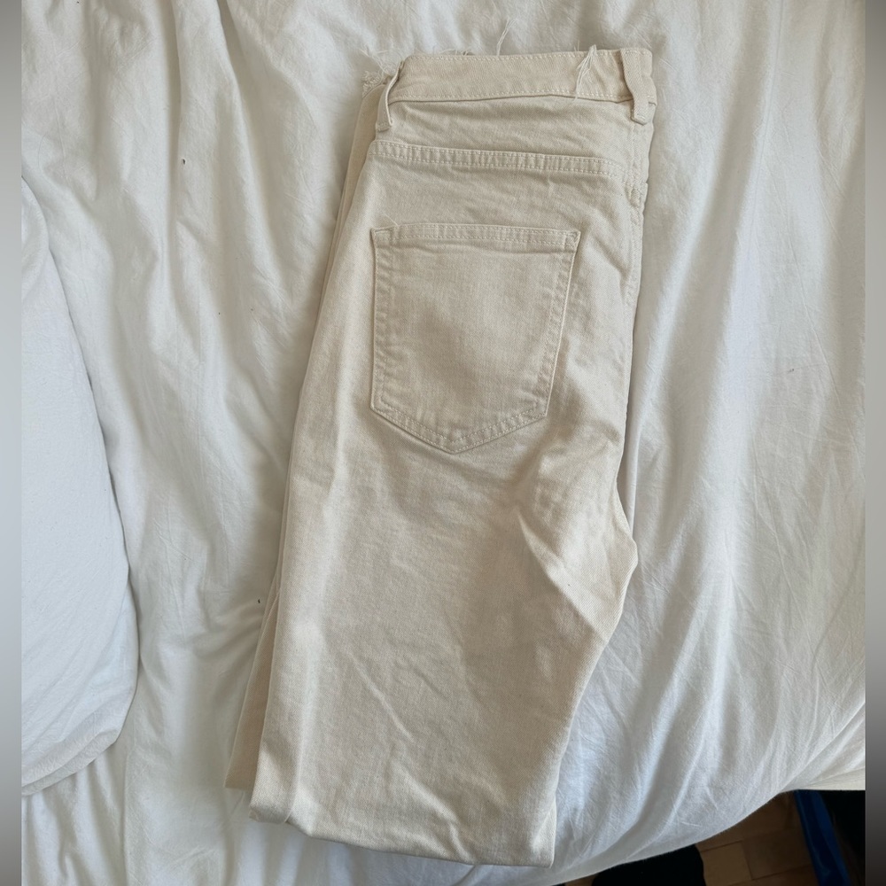 Off-white Zara denim jeans